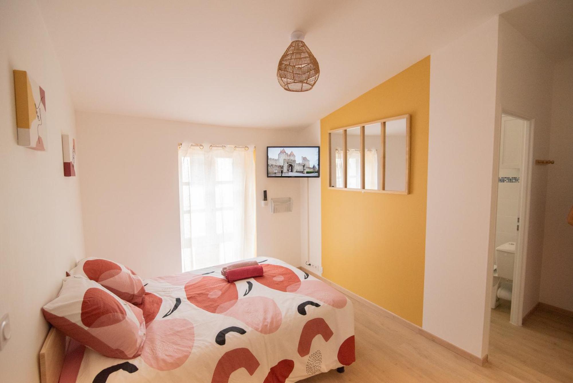 Tout Confort ! Centre-Ville, Climatisation, Parking, Wifi, Calme, Tv Carcassonne Exterior photo